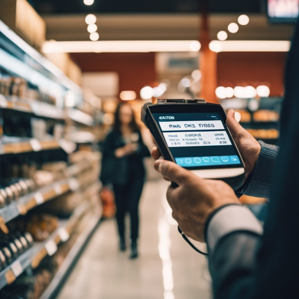 门店陈列管理中的PDA手持终端标签打印应用