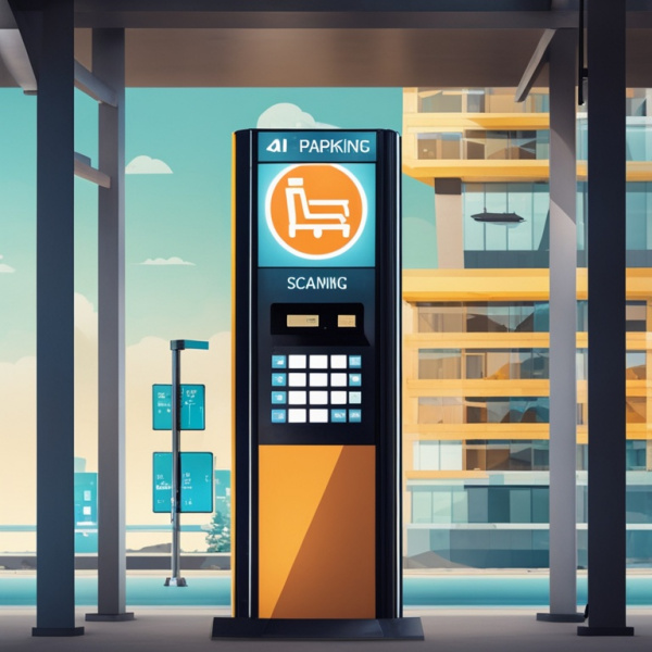 速泊通PDA智能停车系统，扫码缴费一步到位