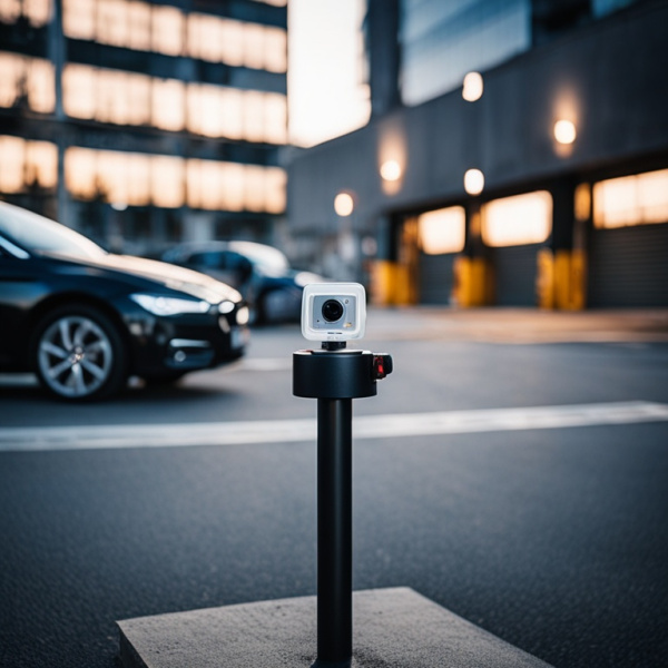 地磁传感器应用，速泊通精准监测停车位​