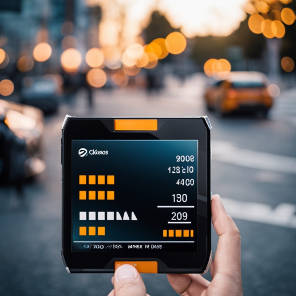 手持PDA设备，速泊通提升停车管理水平​