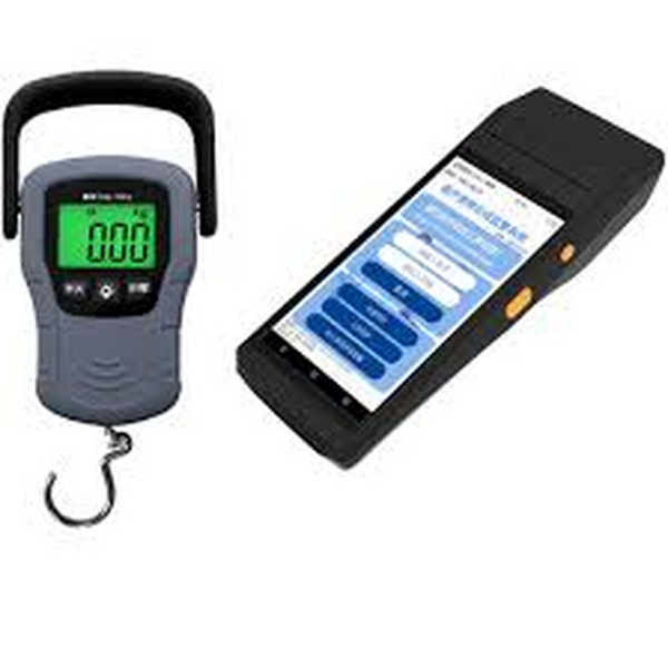 手持机+电子秤实现智能电子秤数据采集系统